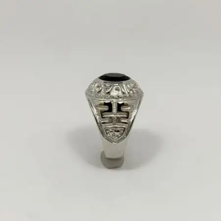 アクセサリー 指輪 (鋳造)PT950　オニキス　 サイズ 18号【配送不可地域：沖縄県】【1770671】