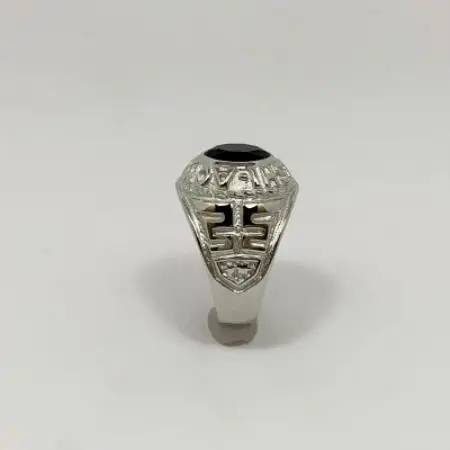 アクセサリー 指輪 (鋳造)PT950　オニキス　 サイズ 20号【配送不可地域：沖縄県】【1770674】