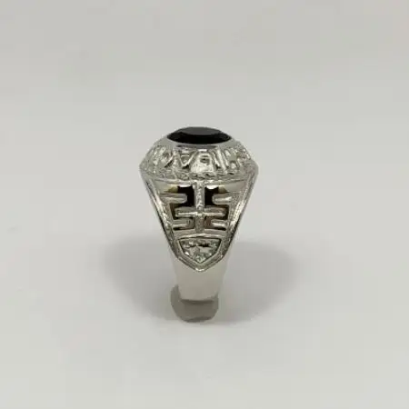 アクセサリー 指輪 (鋳造)PT950　オニキス　 サイズ 30号【配送不可地域：沖縄県】【1770700】