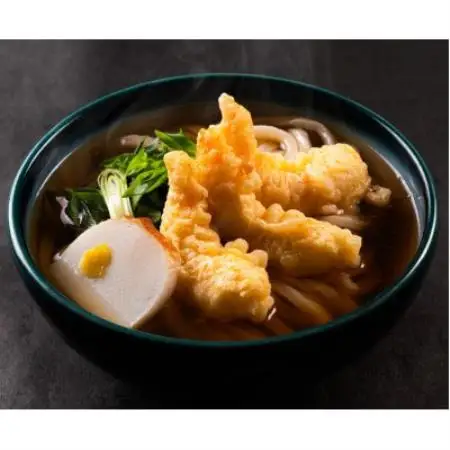 冷凍うどん 6食 海老天3食 肉うどん3食 白狐 海老天3尾と国産牛肉 大阪うどん 手鍋調理 自家製【配送不可地域：離島】【1778167】