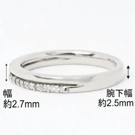 【サイズ:17号】Pt900ダイヤモンド0.10ctリング R4137DI-P【配送不可地域：離島・沖縄県】【1764657】