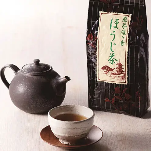 自家焙煎　宇治の雁ヶ音ほうじ茶(200g×7袋)〈 ほうじ茶 お茶 茶 煎茶 雁が音 茶葉 自家焙煎 水出し 宇治 〉 京都府 宇治田原町