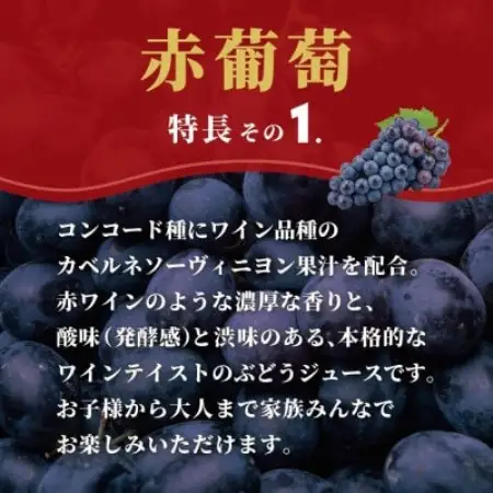 スジャータめいらく　赤葡萄　100%　1000ml　6本セット【1786707】