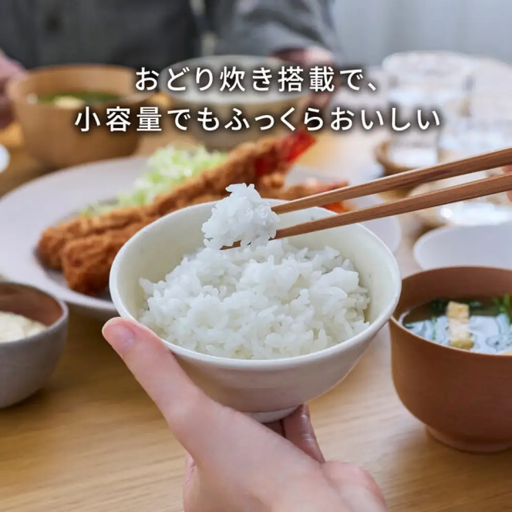 パナソニック 可変圧力IHジャー炊飯器　SR-C306E-K　炊飯容量0.5~3.5合　ブラック