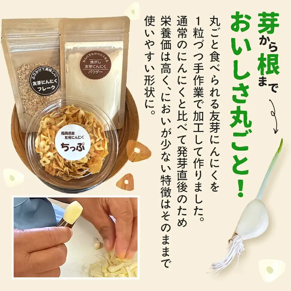 [定期1ヶ月毎3回] にんにくフレーク & にんにくチップ & パウダー セット （ 各種1つずつ ） にんにく ガーリック ガーリックチップ ガーリックパウダー 調味料 トッピング 薬味 ふりかけ スパイス 粉 手作業 便利 長期保存 定期便 定期配送