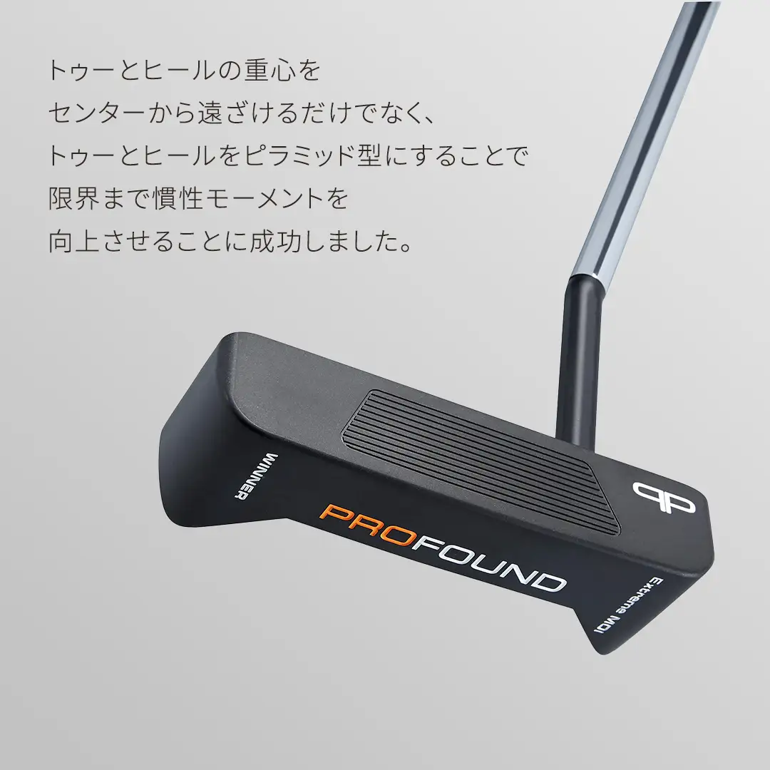 【 PROFOUND GOLF 】 パター Winner 34インチ ゴルフ ウィナー プロファウンド 初心者 上級者
