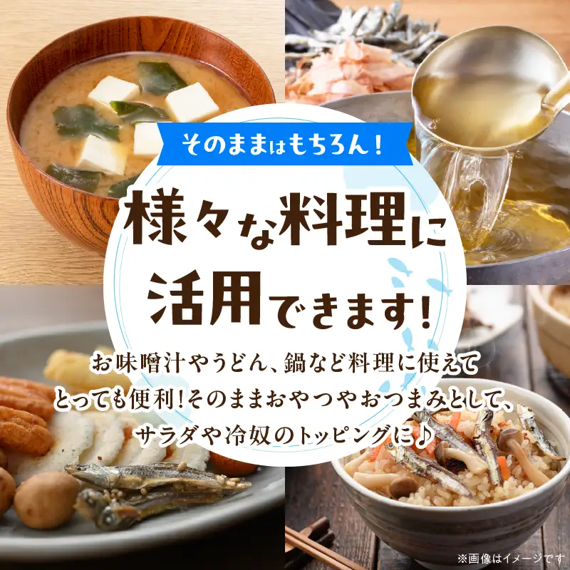 食べるいりこ 5袋セット 国産 食品 加工品 魚 魚介_BDV16-26