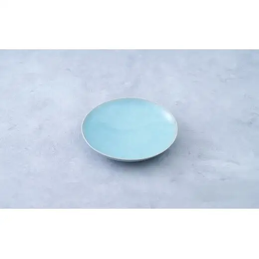 有田焼 青磁 天青取皿 2枚セット 【茂正工房 梶原大敬】うつわ 器 和食器 磁器 陶器 取り皿 青磁 作家もの 手作り ギフト 新婚祝い お祝い ak057