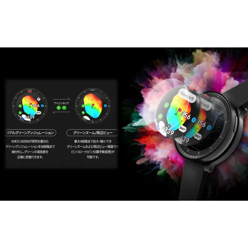 ゴルフ 距離計 時計型 T-Ultra 菅沼菜々 ゴルフウォッチ ゴルフ