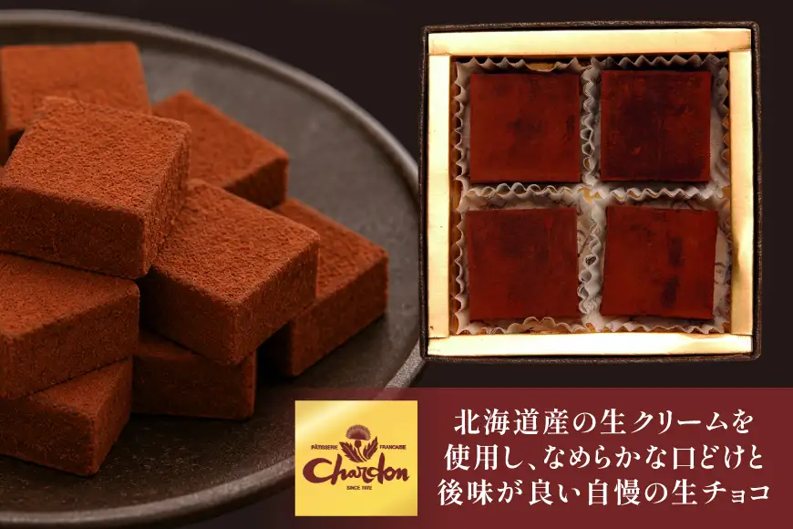 チョコ 生チョコ 4個 セット