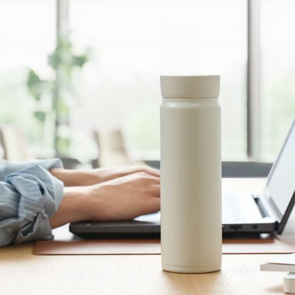 高保温ステンレスマグボトル 500ml HHM-500 ホワイト