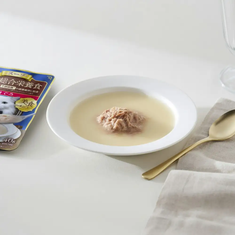 キャットフード 美食メニュー スープ まぐろ  P-40SM×12P