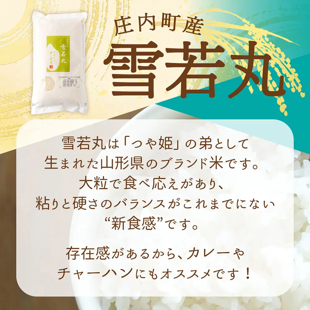 【令和8年産】渡會さんのうまい米 食べ比べセット 2kg×3袋 計6kg 優秀金賞受賞農家 つや姫 雪若丸 はえぬき 食べ比べ セット ブランド米 米 国産 単一原料米 山形 庄内平野 庄内