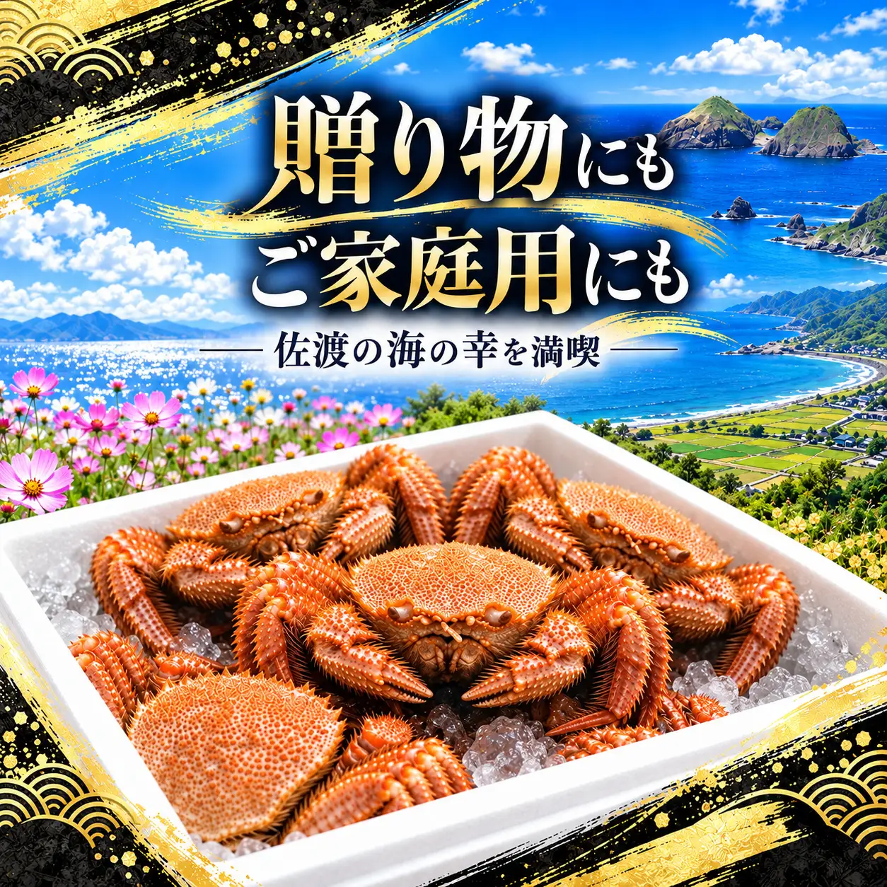 【先行予約】佐渡産 毛ガニ 300g×5杯 計1.5kg 浜茹で 冷蔵 海洋深層水で泥抜き