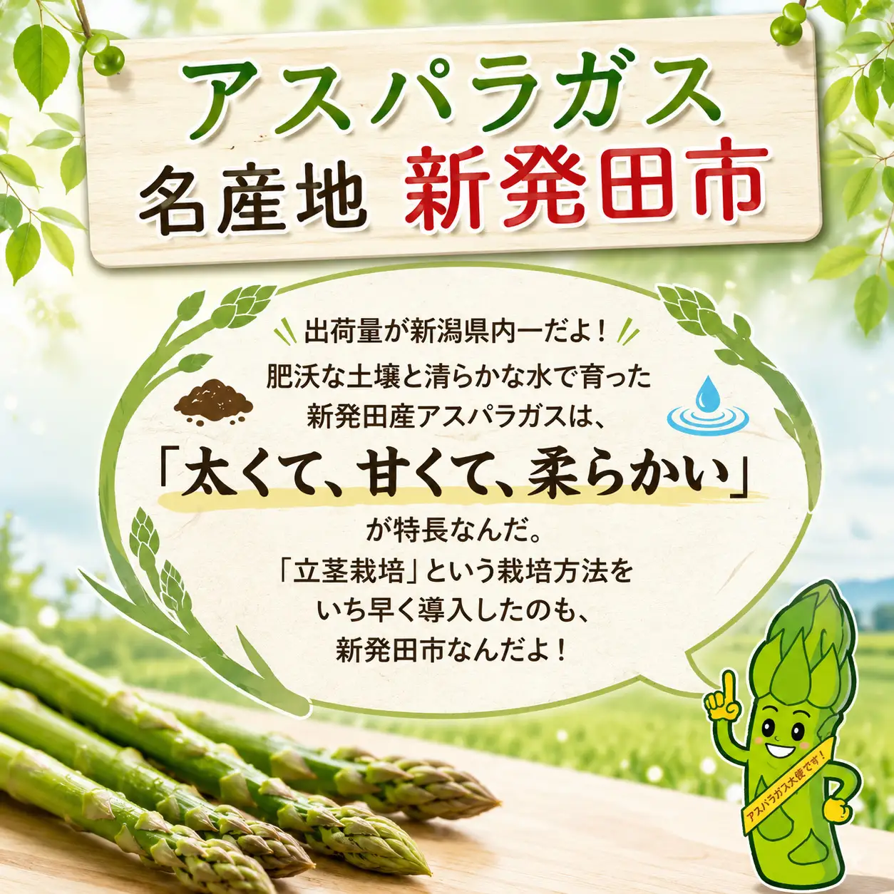 令和9年夏 アスパラガス Lサイズ 1kg 先行予約 アスパラ アスパラ アスパラ 新潟 新発田 坂井ファームフーズ sakai001