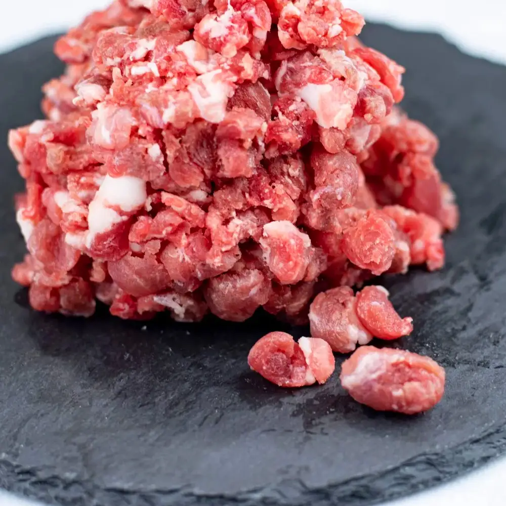 【国産ジビエ認証取得】いのしし肉 100% 極粗挽きミンチ 500g  SZ-15