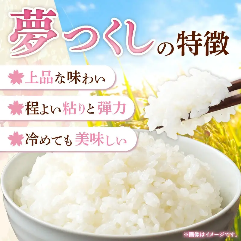 【令和8年産】福岡県産 米 夢つくし 精米 10kg ( 5kg×2袋 ) [M1057]