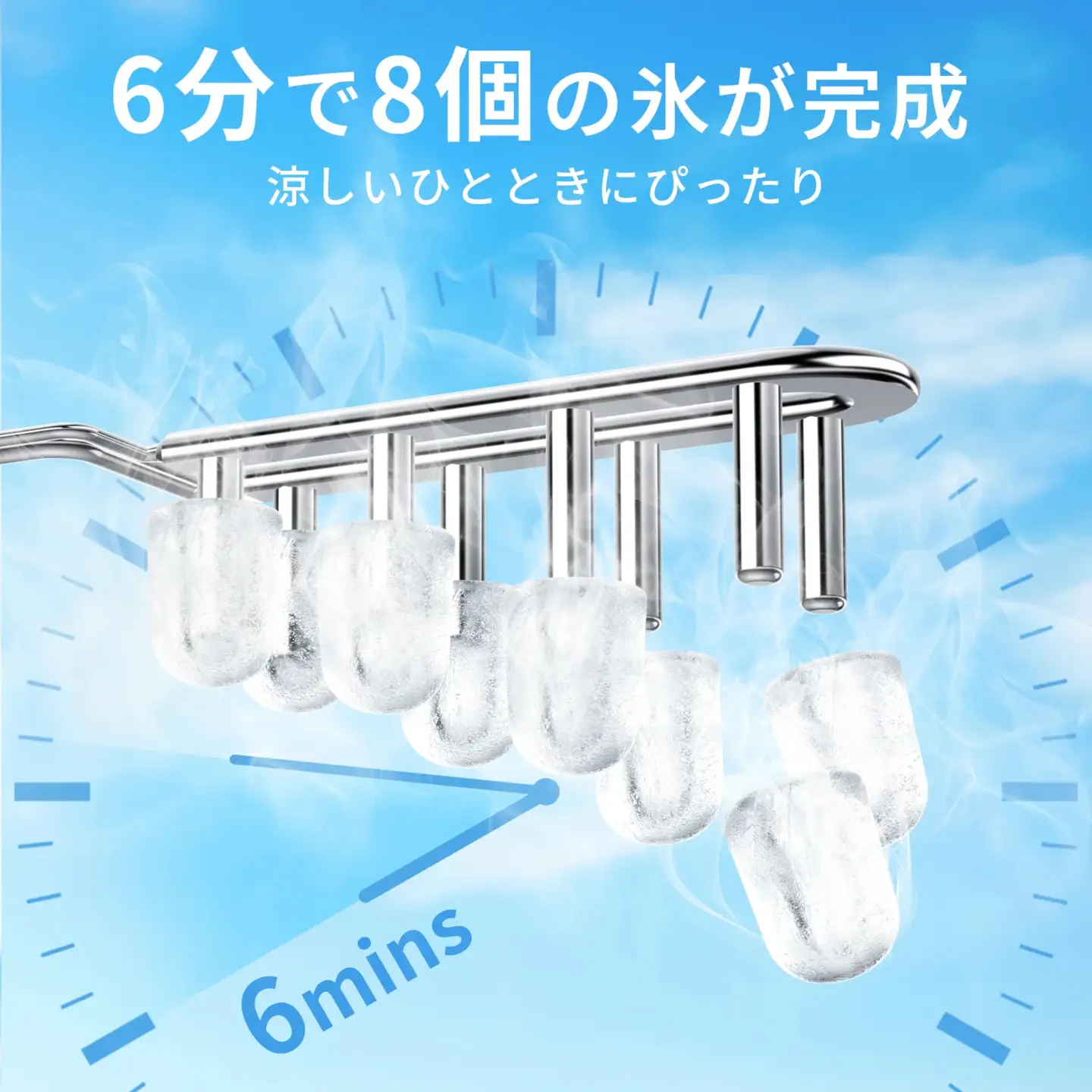 SAMKYO製氷機 1.5L IM12(ホワイト) [1677]