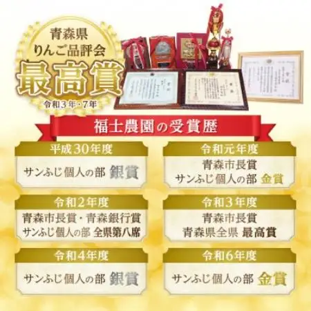 【希少品種が必ず2玉入る!】サンふじ+きみと 糖度14以上保証 計3kg 訳有 家庭用 品評会最高賞【配送不可地域：離島】【2000251】