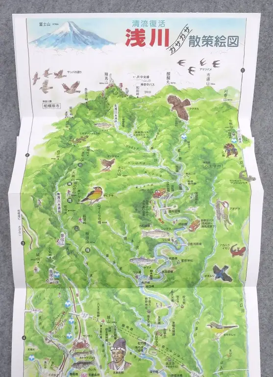 浅川散策絵図