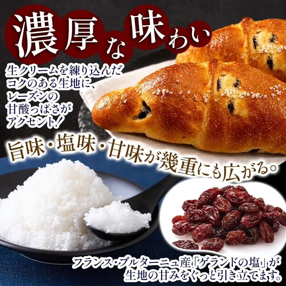 塩パン レーズン 10個 ベーカリーグラース（OI-4）