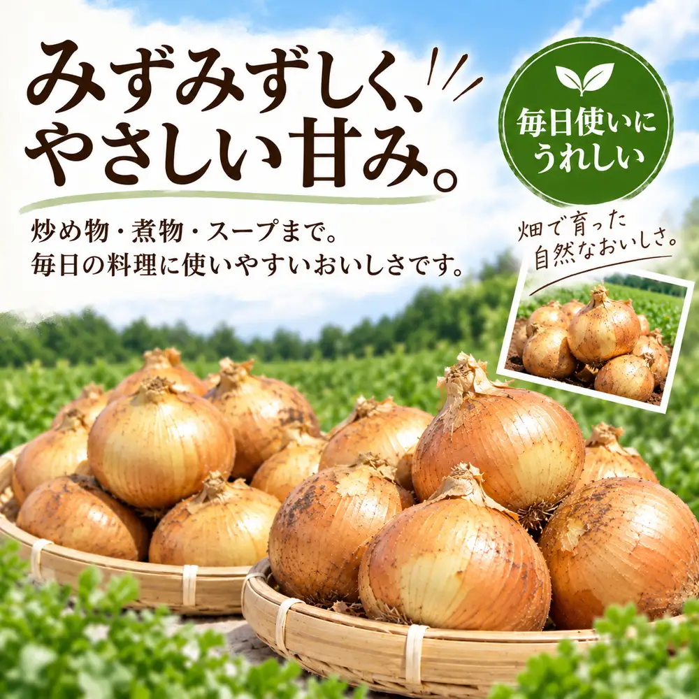 北海道 別海町産 玉ねぎ 10kg セット 農薬・化学肥料不使用 有機肥料 育ち （ ふるさと納税 野菜 訳あり やさい 無農薬 北海道 別海町 ）