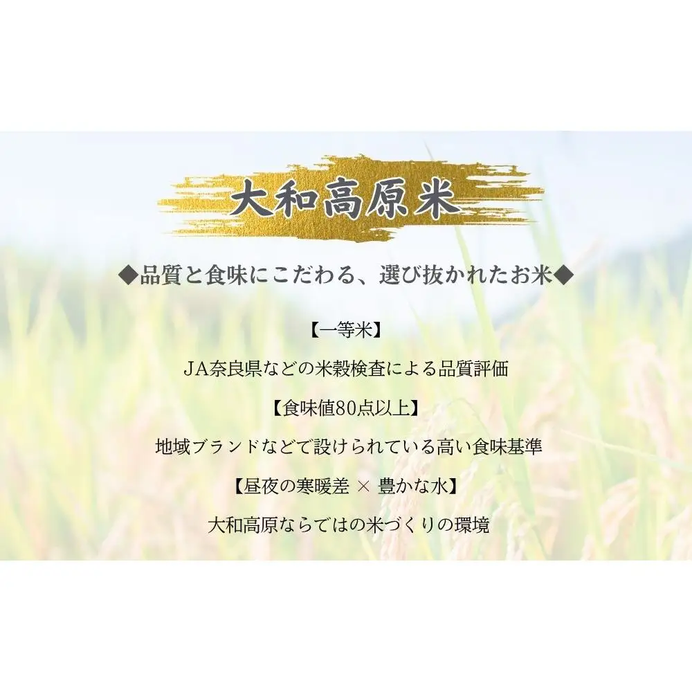 ＜定期便3回＞【令和8年産】にじのきらめき 白米5kg 特別栽培米 / 米 こめ お米 お取り寄せ 美味しい オススメ 大和高原米 精米済 食味鑑定士 おにぎり お弁当 奈良県 宇陀市 新米 白米  米工房はやし ふるさと納税