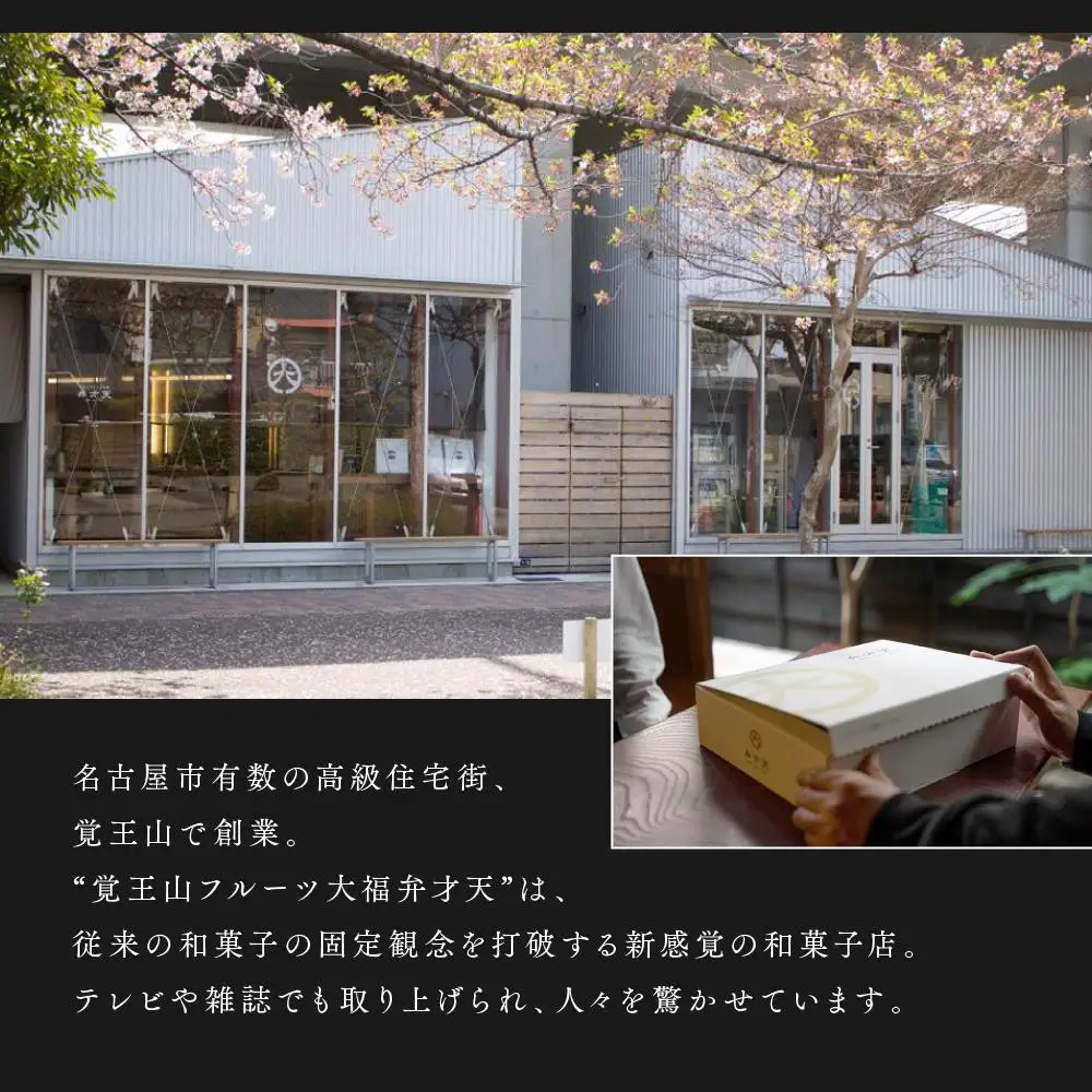 【年末発送】弁才天のフルーツ大福 6種詰め合わせ