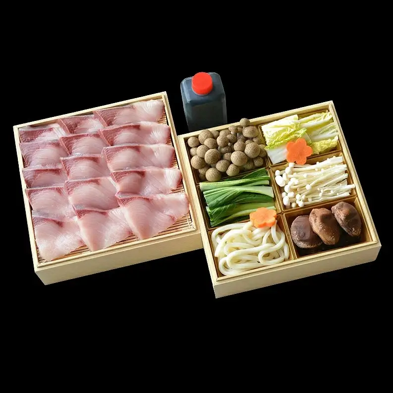 老舗料亭一乃松「ぶりしゃぶセット」～期間限定！鮮度抜群！～
