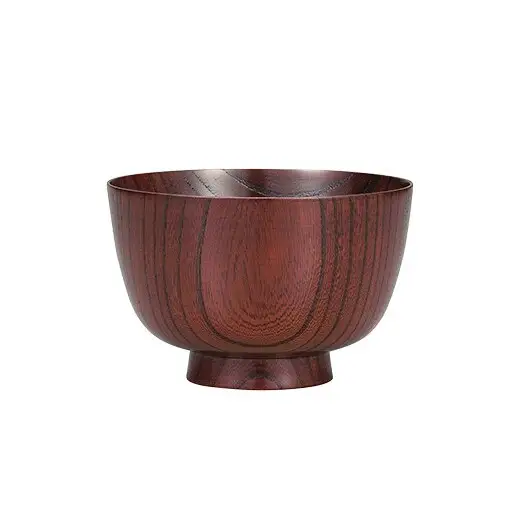 欅　切立汁椀　赤摺　3.6 山中漆器 伝統工芸 工芸品 木製 漆塗 国産 日本製 F6P-3285
