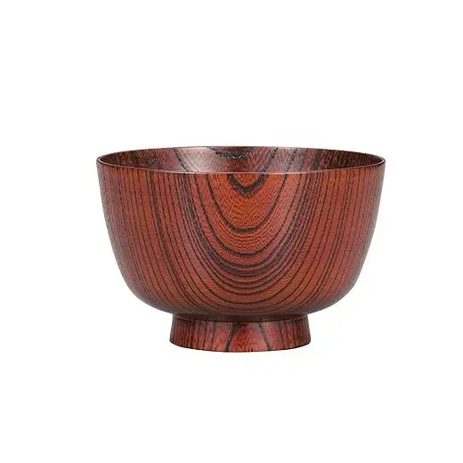 欅　切立汁椀　赤摺　3.8 山中漆器 伝統工芸 工芸品 木製 漆塗 国産 日本製 F6P-3288