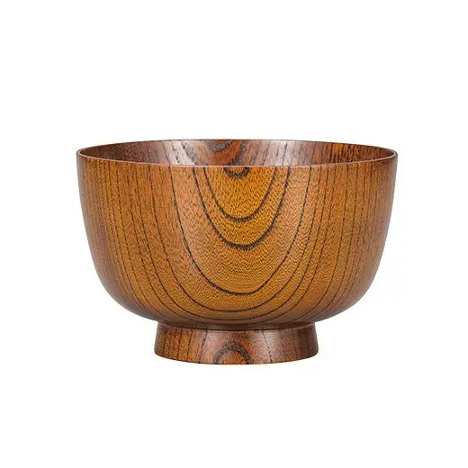 欅　切立汁椀　拭漆　4.5 山中漆器 伝統工芸 工芸品 木製 漆塗 国産 日本製 F6P-3293