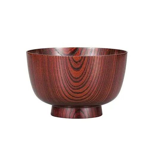 欅　切立汁椀　赤摺　4.5 山中漆器 伝統工芸 工芸品 木製 漆塗 国産 日本製 F6P-3294