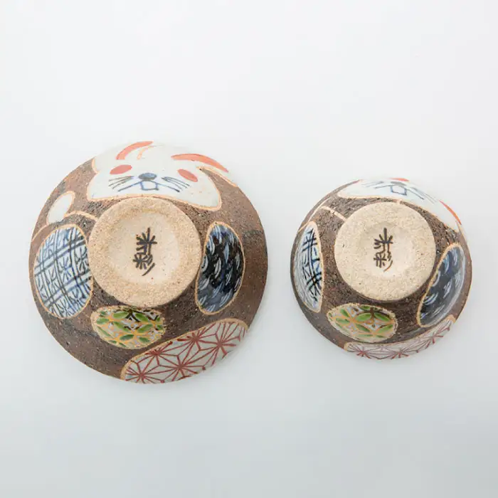 【波佐見焼】うさぎあそびシリーズ 茶碗・湯呑み セット 食器 皿 【洸彩窯】 [EE03]  波佐見焼