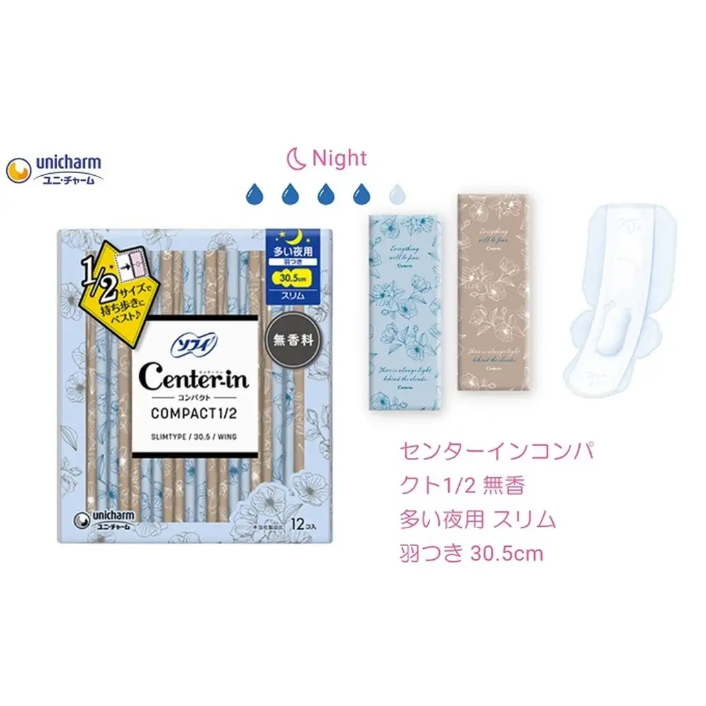 ソフィ センターインコンパクトセット(持ち歩き用薄型) サニタリー 生理用品 ユニ・チャーム ユニチャーム 女性用品 防災 防災グッズ 