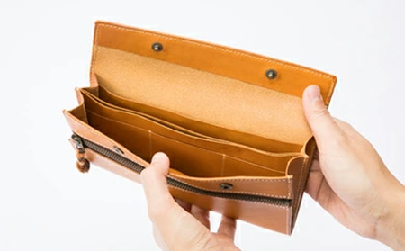 tanikoオリジナル 長財布（黒）【Taniko leather】 革 革製品 長財布 財布 ギフト 北海道 [AXAP005] 96000 96000円