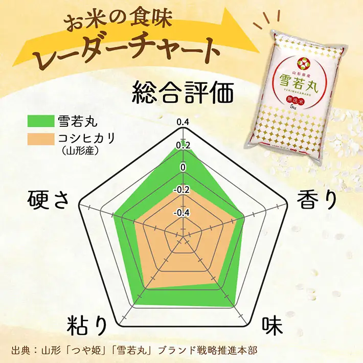 特A 山形県産 雪若丸 無洗米 10kg 2kg×5袋 令和7年産 2025年産 ブランド米 米 国産 単一原料米 山形 庄内平野