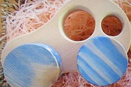 木のおもちゃ　信州出産祝いセット