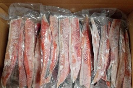 甘汐天然秋鮭ハラス2.5kg(500g×5P) A-11131