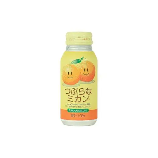 つぶらなミカン 30本 つぶらな ジュース みかんジュース ご当地ジュース ／ つぶらなミカン 30本 190g ＜131-103＞