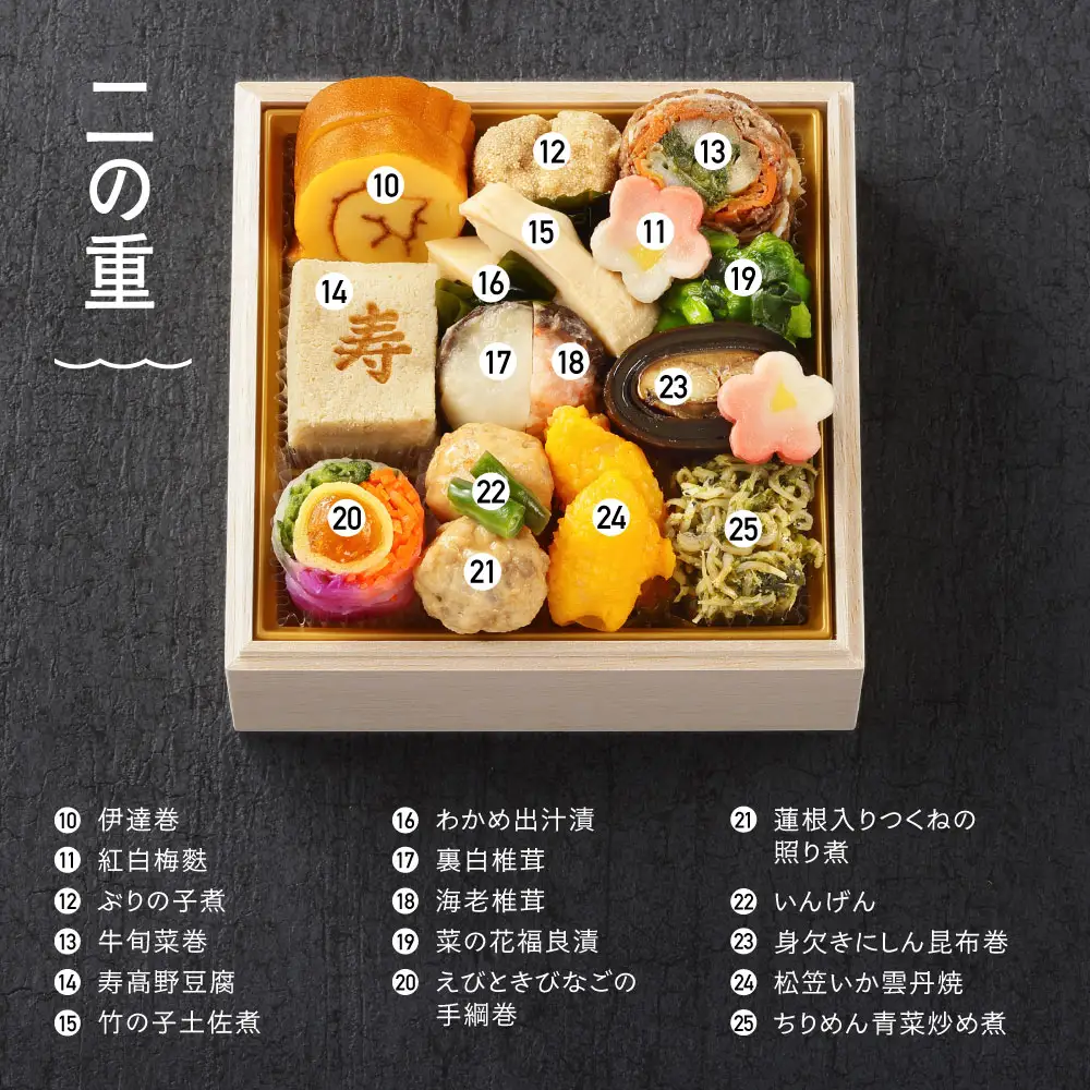 【12月30日配送】冷凍おせち 三段重 「雅」約2人前 36品目 東京 赤坂あじさい 監修 aa-ocwmx