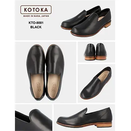 KOTOKA 飛鳥ライン ブラック KOTOKA【KTO-8001】 25.0cm