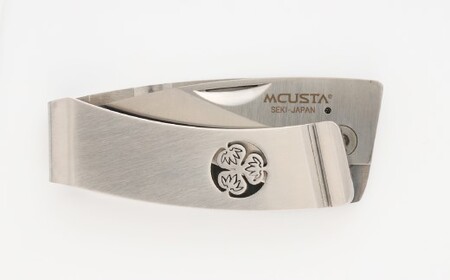 H34-26 MCUSTA Money Clip "Kamon"