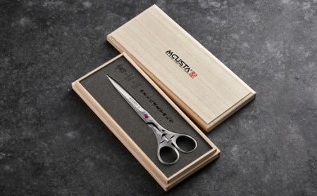 H84-08 Damascus Scissors 富士山