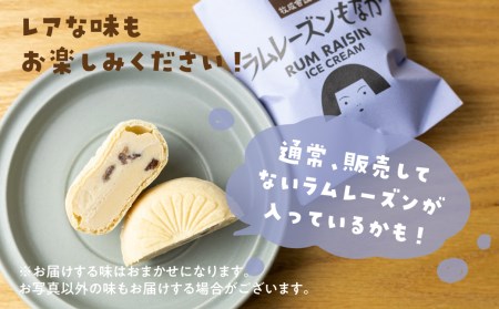 ＜牧成舎＞飛騨の手焼き最中アイス ミニサイズ 60ml×7個 妹最中 モナカ おまかせセット[AI086]