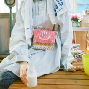 いい湯サコッシュ(女湯) サコッシュ 