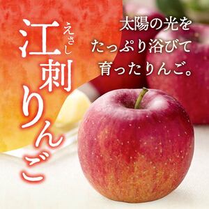 江刺りんご サンふじ3kg (7～10玉) 【限定・10月31日までの受付】 ブランドフルーツ 厳選 【JA江刺】 [A0005]