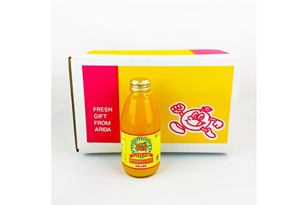売り切れ『美浜町』 有田産温州みかん、きよみ、桃のフルーツジュース各200ml×12本セット※2022年4月より順次発送予定