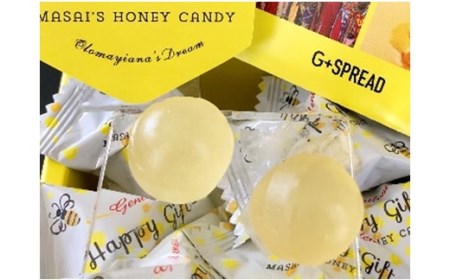 【国際社会貢献品】 ハニー キャンディ 8個入×6箱 | G+SPREAD お菓子 スイーツ おやつ 飴 あめ はちみつ 支援 M12S81