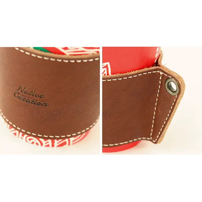 Native Creation カップホルダー NC3715 全8色 栃木レザー【納期1～3カ月】 雑貨 日用品 ファッション小物  【ORANGE】